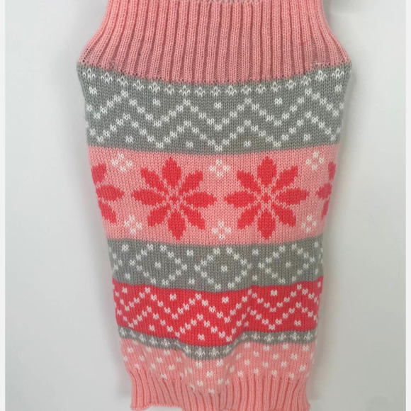 Adorable Dog Pink Sweater M - Picture 1 of 3
